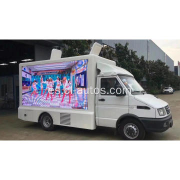Camión publicitario de carteles de LED digital móvil IVECO
